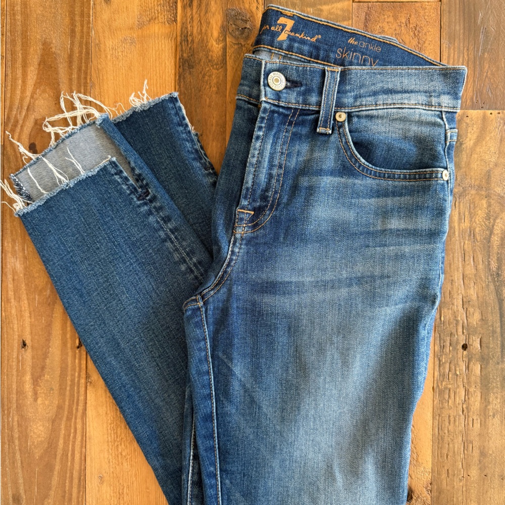 7 For All Mankind Women’s Blue Jeans